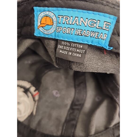 Vintage The Wild Center Hat Buckle Logo Embroidered Gray Cap Tupper Lake, NY - Picture 3 of 3